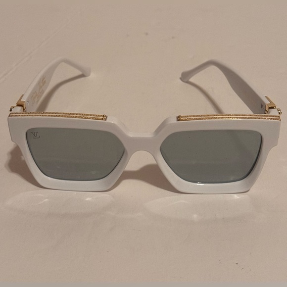 Louis Vuitton Virgil Abloh White 1.1 Millionaires Sunglasses RARE - Picture 2 of 13